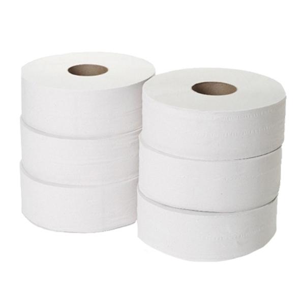 Pure Pulp Jumbo Toilet Rolls 3'' Core